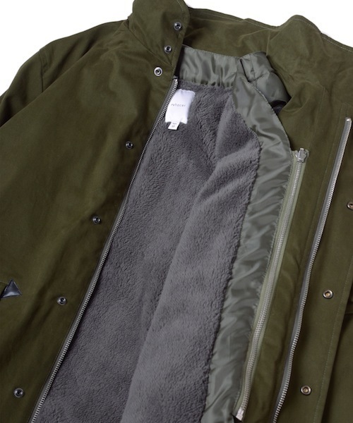 rehacer(レアセル)の「Contract Militaly Jacket(モッズコート・メンズ・ブラック/カーキ/ネイビー・LARGE/MEDIUM/SMALL)」の9枚目の写真