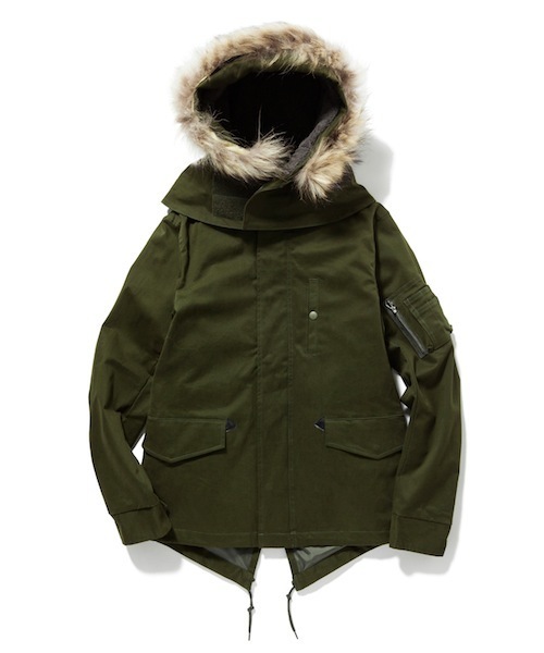 rehacer(レアセル)の「Contract Militaly Jacket(モッズコート・メンズ・ブラック/カーキ/ネイビー・LARGE/MEDIUM/SMALL)」の13枚目の写真
