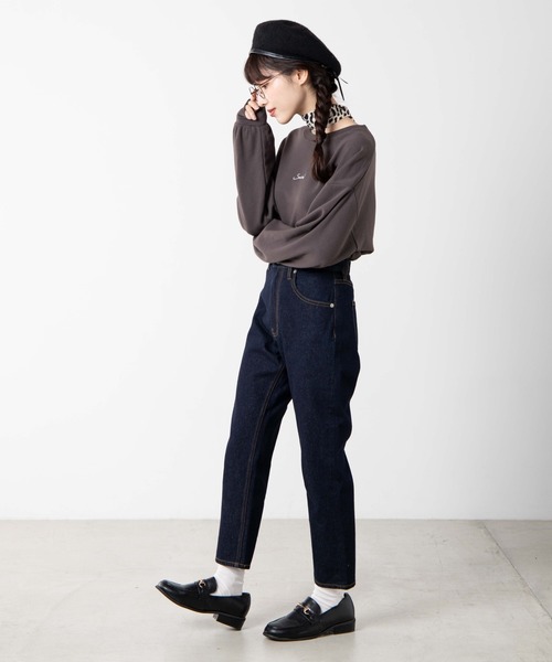 WEGO（ウィゴー）の「WEGO/【2点セット】スカーフ付きスウェット（スウェット・レディース・スミクロ/アイボリー/ピンク/ベージュ/ライトピンク・FREE）」の21枚目の写真