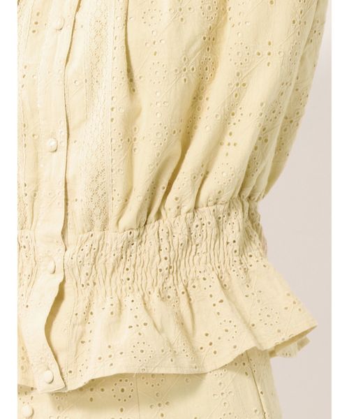 dazzlin(ダズリン)の「【ももち×dazzlin】4WAYレースブラウス(シャツ/ブラウス・レディース・ホワイト/ベージュ/サーモンピンク/ブラック・FREE)」の20枚目の写真