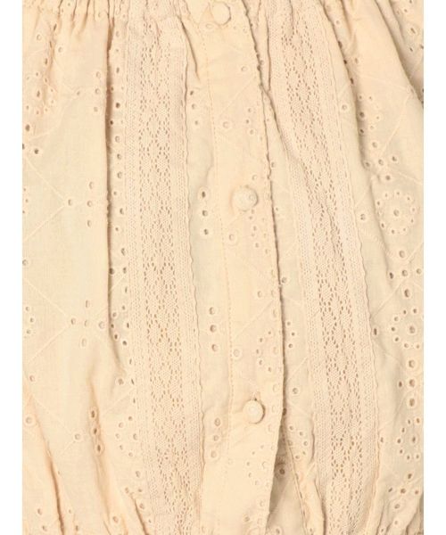 dazzlin(ダズリン)の「【ももち×dazzlin】4WAYレースブラウス(シャツ/ブラウス・レディース・ホワイト/ベージュ/サーモンピンク/ブラック・FREE)」の7枚目の写真