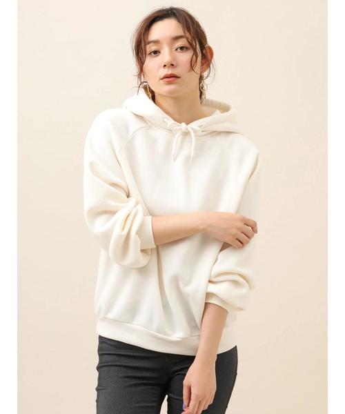 RAY CASSIN FAVORI（レイカズンフェバリ）の「・【RAY CASSIN】 ウラキモウラグランパーカー＊（パーカー・レディース・アイボリー/ミント/チャコールグレー/ベージュ・FREE）」の6枚目の写真