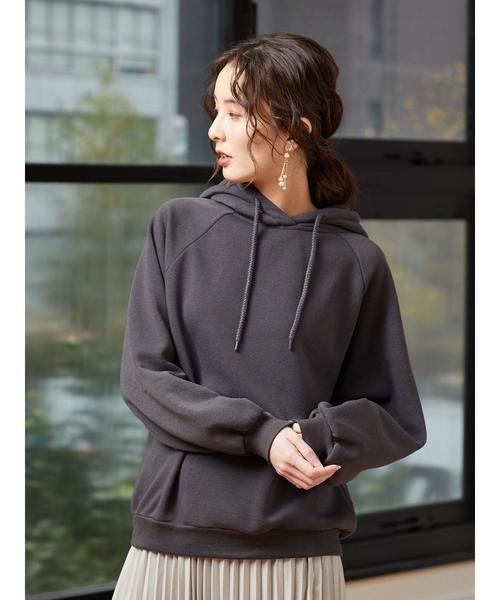 RAY CASSIN FAVORI（レイカズンフェバリ）の「・【RAY CASSIN】 ウラキモウラグランパーカー＊（パーカー・レディース・アイボリー/ミント/チャコールグレー/ベージュ・FREE）」の16枚目の写真