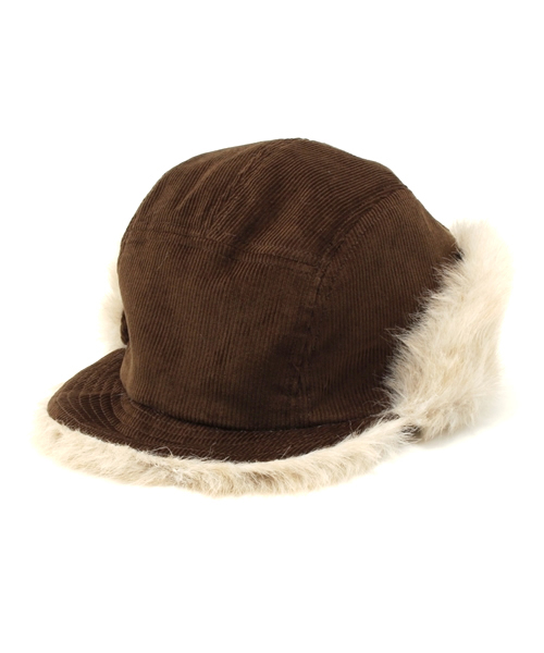 BEAMS BOY（ビームスボーイ）の「Cableami×BEAMS BOY / HUNT CAP（キャップ・レディース・ブラック/ダークブラウン・ONE SIZE）」の8枚目の写真