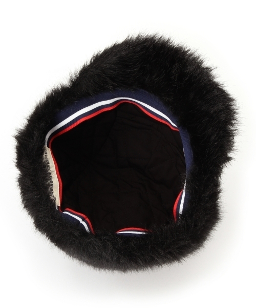 BEAMS BOY（ビームスボーイ）の「Cableami×BEAMS BOY / HUNT CAP（キャップ・レディース・ブラック/ダークブラウン・ONE SIZE）」の10枚目の写真