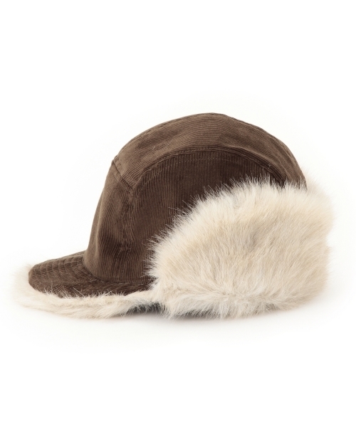 BEAMS BOY（ビームスボーイ）の「Cableami×BEAMS BOY / HUNT CAP（キャップ・レディース・ブラック/ダークブラウン・ONE SIZE）」の11枚目の写真