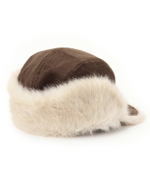 BEAMS BOY（ビームスボーイ）の「Cableami×BEAMS BOY / HUNT CAP（キャップ・レディース・ブラック/ダークブラウン・ONE SIZE）」の12枚目の写真