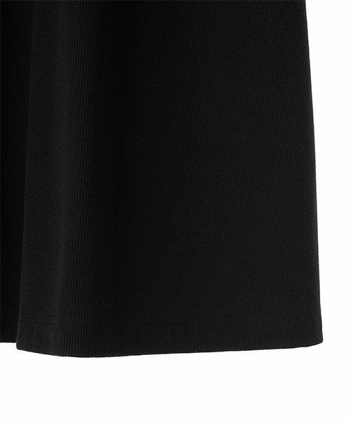 Candy Stripper（キャンディストリッパー）の「SAILOR RIB ワンピース（ワンピース・レディース・ブラック/チャコールグレー・2）」の4枚目の写真