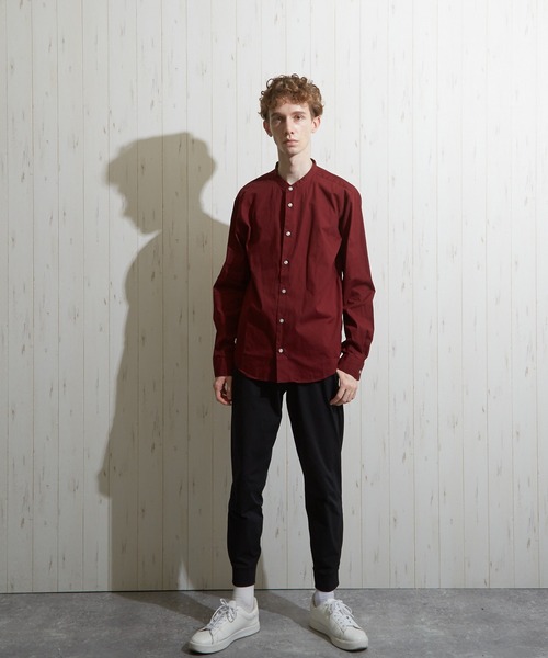 VIBGYOR(ヴィブジョー)の「【VIBGYOR BY AS】ブロードバンドカラーシャツ(GW)(シャツ/ブラウス・メンズ・ネイビー/ワイン/ブラック/ベージュ/ブルー系その他/ホワイト/カーキ/ピンク・LARGE/MEDIUM/X-LARGE)」の10枚目の写真