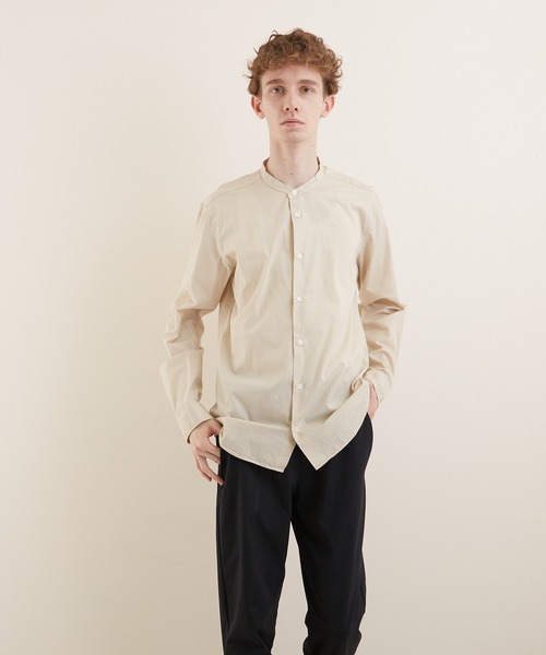 VIBGYOR(ヴィブジョー)の「【VIBGYOR BY AS】ブロードバンドカラーシャツ(GW)(シャツ/ブラウス・メンズ・ネイビー/ワイン/ブラック/ベージュ/ブルー系その他/ホワイト/カーキ/ピンク・LARGE/MEDIUM/X-LARGE)」の22枚目の写真