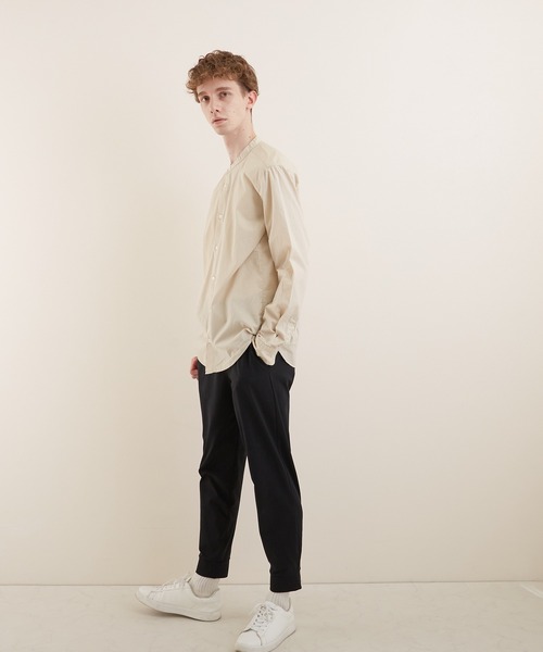 VIBGYOR(ヴィブジョー)の「【VIBGYOR BY AS】ブロードバンドカラーシャツ(GW)(シャツ/ブラウス・メンズ・ネイビー/ワイン/ブラック/ベージュ/ブルー系その他/ホワイト/カーキ/ピンク・LARGE/MEDIUM/X-LARGE)」の21枚目の写真
