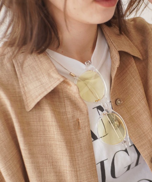 dictionary（ディクショナリー）の「【 DICTIONARY / ディクショナリー 】 カラーレンズ クリア サングラス 3点セット（サングラス・レディース・クリアイエロー/クリアブラウン/クリアブラック/ピンク系その他・FREE）」の3枚目の写真