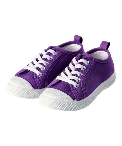 RADCHAP（ラッドチャップ）の「ローカットスニーカー（スニーカー・キッズ・ブラック/パープル・15cm/16cm/17cm/18cm/14cm/19cm）」の2枚目の写真