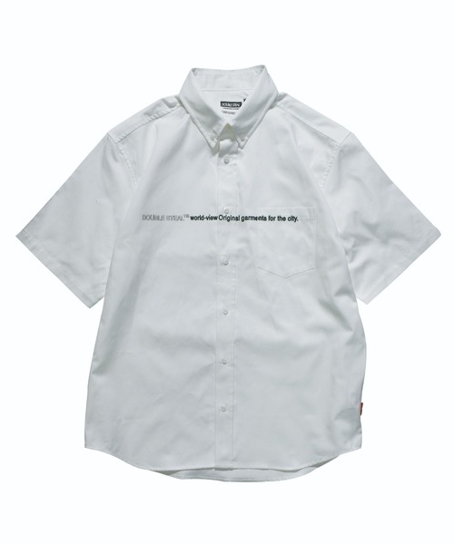 DOUBLE STEAL(ダブルスティール)の「Cross Pt Shirt(シャツ/ブラウス・メンズ・ホワイト/グレー/サックスブルー・MEDIUM/LARGE/X-LARGE)」の2枚目の写真
