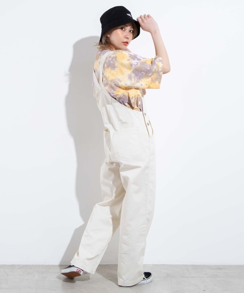 WEGO（ウィゴー）の「WEGO/チノオーバーオール（サロペット/オーバーオール・レディース・ベージュ/ホワイト・FREE）」の21枚目の写真