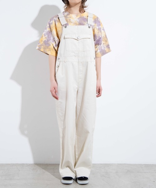 WEGO（ウィゴー）の「WEGO/チノオーバーオール（サロペット/オーバーオール・レディース・ベージュ/ホワイト・FREE）」の15枚目の写真