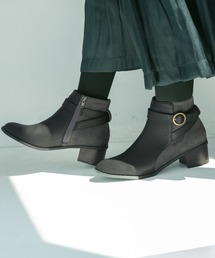 n'OrLABEL | 『ベルトデザイン配色ショートブーツ』(ブーツ)