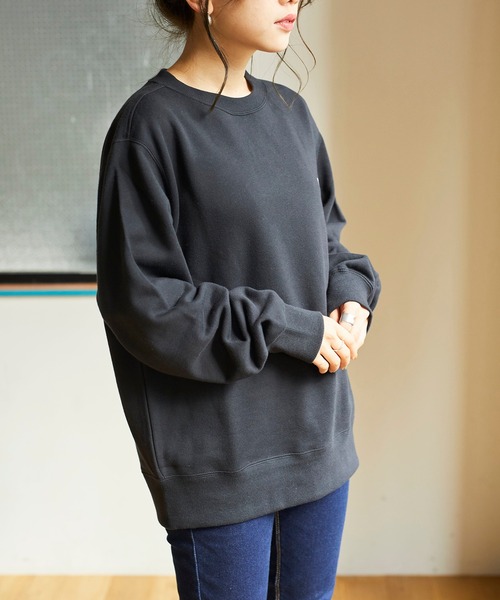 Champion(チャンピオン)の「WEGO/Champion 裏毛刺繍プルオーバー(スウェット・メンズ・オートミール/ホワイト/ワイン/ブラック・LARGE/MEDIUM/X-LARGE)」の19枚目の写真