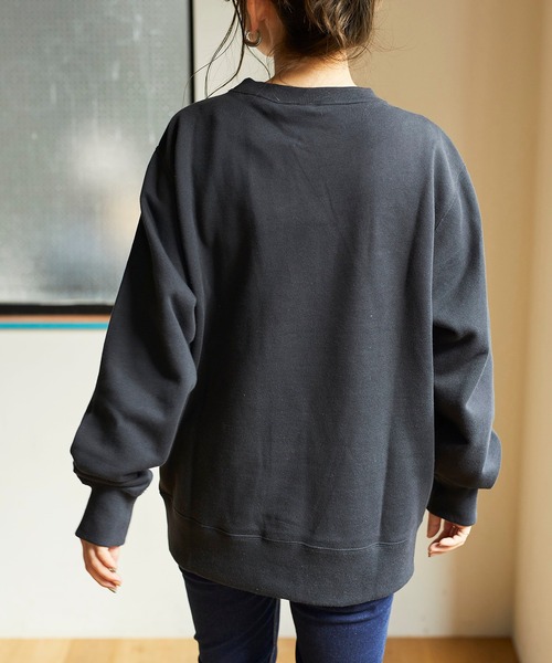 Champion(チャンピオン)の「WEGO/Champion 裏毛刺繍プルオーバー(スウェット・メンズ・オートミール/ホワイト/ワイン/ブラック・LARGE/MEDIUM/X-LARGE)」の20枚目の写真