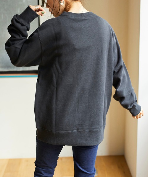 Champion(チャンピオン)の「WEGO/Champion 裏毛刺繍プルオーバー(スウェット・メンズ・オートミール/ホワイト/ワイン/ブラック・LARGE/MEDIUM/X-LARGE)」の21枚目の写真