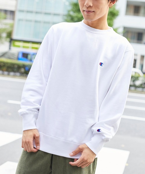 Champion(チャンピオン)の「WEGO/Champion 裏毛刺繍プルオーバー(スウェット・メンズ・オートミール/ホワイト/ワイン/ブラック・LARGE/MEDIUM/X-LARGE)」の11枚目の写真