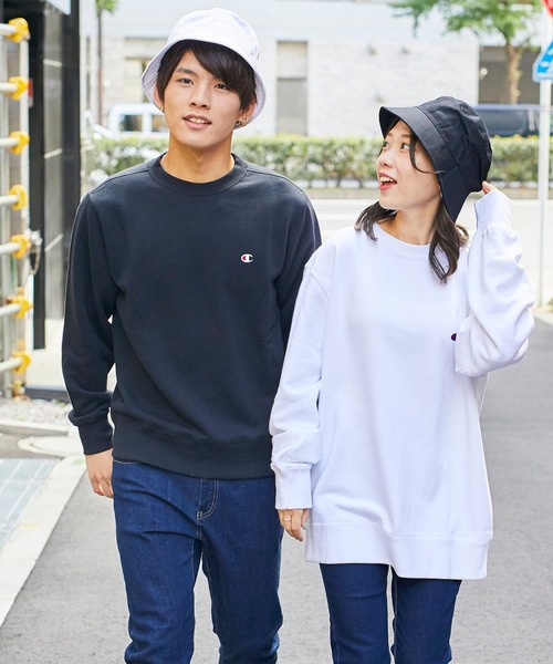 Champion(チャンピオン)の「WEGO/Champion 裏毛刺繍プルオーバー(スウェット・メンズ・オートミール/ホワイト/ワイン/ブラック・LARGE/MEDIUM/X-LARGE)」の6枚目の写真