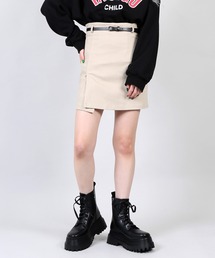 DING | DING/ベルト付きミニスカート(スカート)