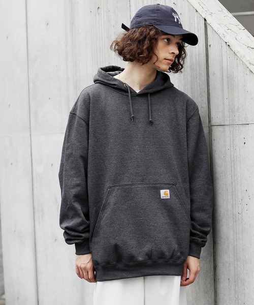 Carhartt（カーハート）の「carhartt カーハート プルオーバーパーカー（パーカー・メンズ・グレー/ネイビー/ブラック/チャコール・S/M/L/XL）」の13枚目の写真