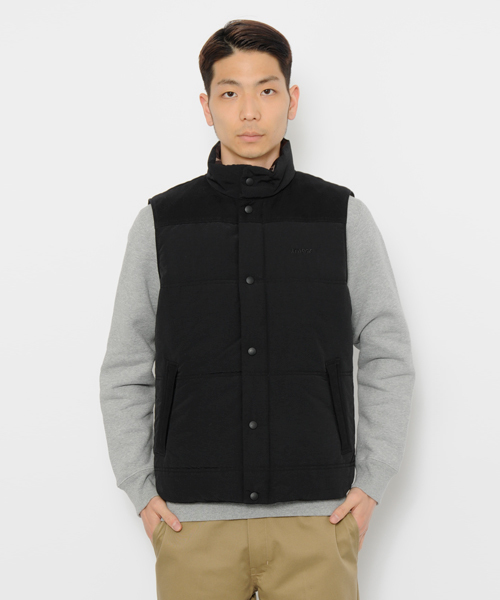 XLARGE（エクストララージ）の「PUFF VEST（ダウンベスト・メンズ・ブラック/イエロー/ネイビー・X-LARGE/MEDIUM/SMALL/LARGE）」の4枚目の写真