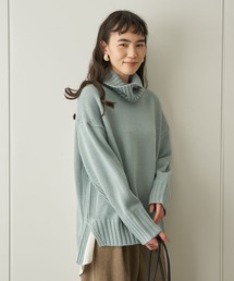 AMERICAN HOLIC | タートルネックざっくりニットプルオーバー ＊(ニット/セーター)