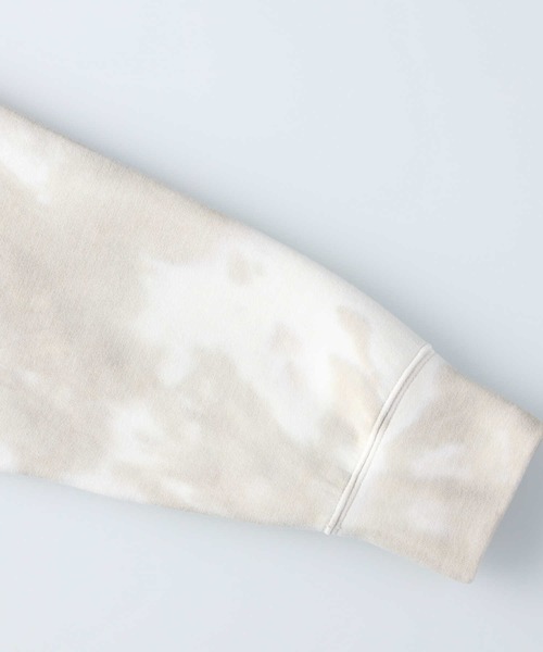 RAG MACHINE（ラグマシーン）の「【RAG MACHINE】タイダイ柄ビッグシルエットパーカー （パーカー・レディース・ホワイト×ブルー/ホワイト×カーキブラウン・M/L）」の6枚目の写真