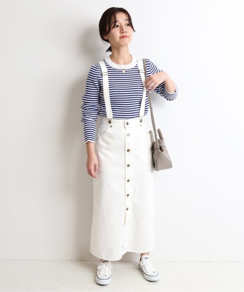 SLOBE IENA Lee サロペットスカート SLOBE IENA 「SLOBE IENA」 サロペットスカート 38 ネイビー