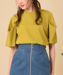 INTERPLANET | 斜行天竺パフスリーブプルオーバー(Tシャツ/カットソー)