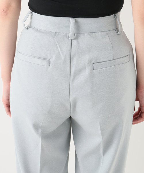 JOINT WORKS（ジョイントワークス）の「J-タックテーパーパンツ（スラックス・レディース・ブラック/ピンク/ブルー系その他・SMALL/MEDIUM）」の15枚目の写真