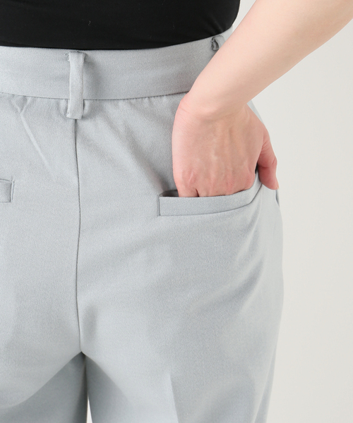 JOINT WORKS（ジョイントワークス）の「J-タックテーパーパンツ（スラックス・レディース・ブラック/ピンク/ブルー系その他・SMALL/MEDIUM）」の16枚目の写真