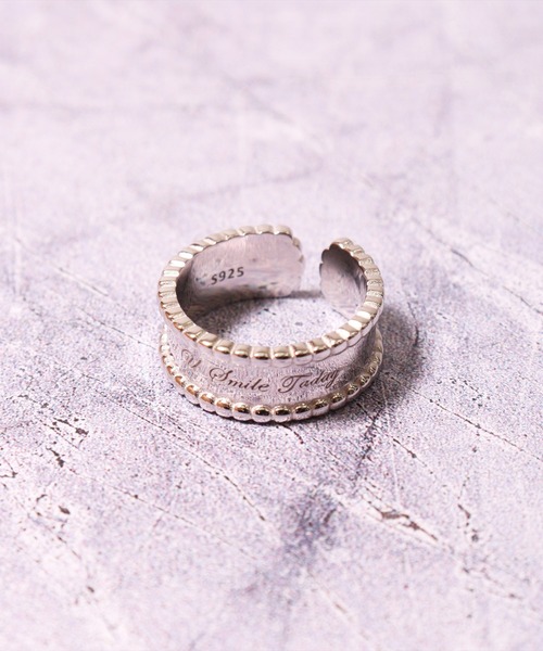 BAYBLO（ベイブロ）の「(EL)【ユニセックス】シルバー925 デザイン リング（リング・メンズ・シルバー系その他2/ゴールド/ゴールド系その他/その他7/シルバー系その他3/シルバー系その他5/ゴールド系その他2/ゴールド系その他3/ゴールド系その他4/ゴールド系その他5/ゴールド系その他6/ゴールド系その他7/シルバー系その他7/シルバー系その他/その他5/シルバー系その他6/ブラック系その他/その他2/シルバー系その他4/その他3/その他1/その他4/その他6/シルバー/ブラック系その他2・ONE SIZE）」の8枚目の写真