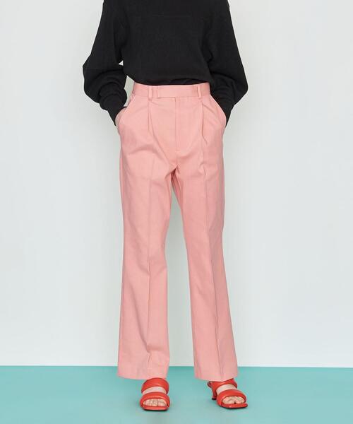 AEWEN MATOPH（イウエン マトフ）の「＜AEWEN MATOPH（イウエン マトフ）＞C/R ストレート パンツ（その他パンツ・レディース・ケリー/オフホワイト/ピンク・36/34/38）」の9枚目の写真