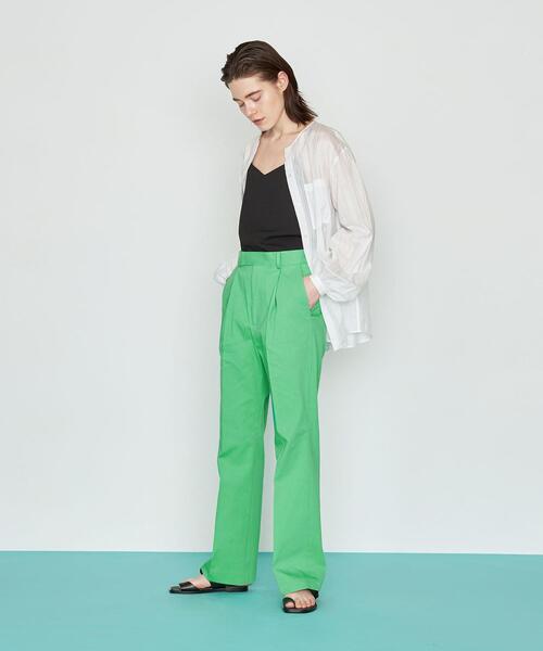 AEWEN MATOPH（イウエン マトフ）の「＜AEWEN MATOPH（イウエン マトフ）＞C/R ストレート パンツ（その他パンツ・レディース・ケリー/オフホワイト/ピンク・36/34/38）」の22枚目の写真