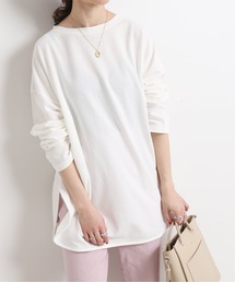 SLOBE IENA | BIGロンTEE【手洗い可能】◆(Tシャツ/カットソー)