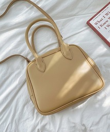 shopnikoniko | スクエアボストン ショルダーハンドバッグ(ショルダーバッグ)