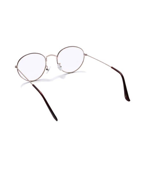 N.(N. Natural Beauty Basic)(エヌエヌナチュラルビューティーベーシック)の「スリムフレームダテメガネ(メガネ・レディース・ブラウン/ゴールド・フリ-)」の8枚目の写真