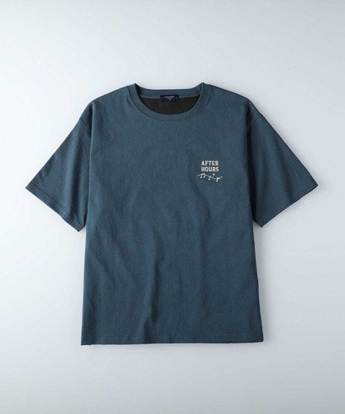 BACK NUMBER（バックナンバー）の「【BACK NUMBER】バック刺繍Ｔシャツ（Tシャツ/カットソー・メンズ・ブラック/パープル/ホワイト/グリーン/ブルー/ベージュ・M/XL/L）」の22枚目の写真