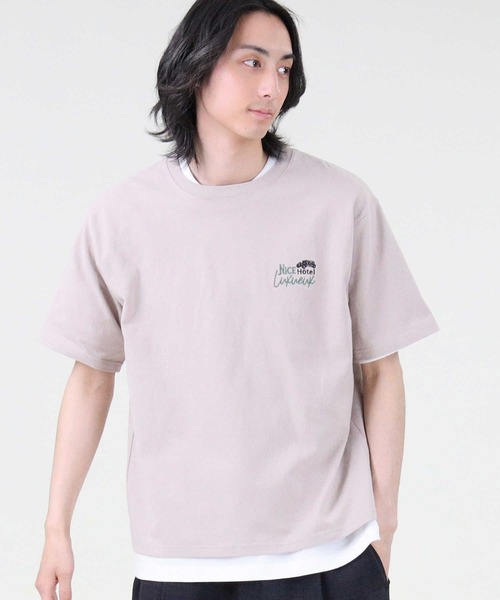 BACK NUMBER（バックナンバー）の「【BACK NUMBER】バック刺繍T