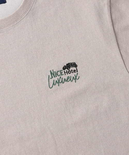 BACK NUMBER（バックナンバー）の「【BACK NUMBER】バック刺繍Ｔシャツ（Tシャツ/カットソー・メンズ・ブラック/パープル/ホワイト/グリーン/ブルー/ベージュ・M/XL/L）」の19枚目の写真