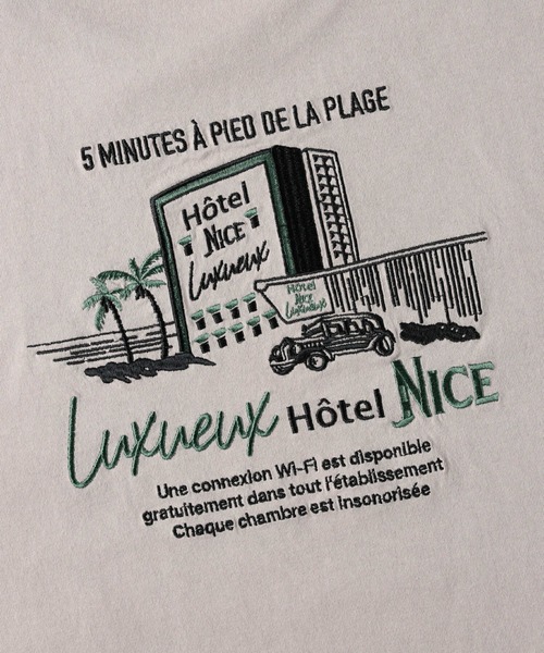 BACK NUMBER（バックナンバー）の「【BACK NUMBER】バック刺繍Ｔシャツ（Tシャツ/カットソー・メンズ・ブラック/パープル/ホワイト/グリーン/ブルー/ベージュ・M/XL/L）」の20枚目の写真