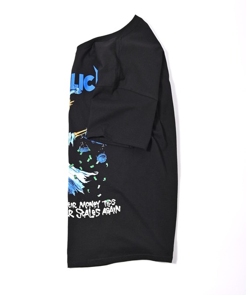 ROCK STE（ロクステ）の「Metallica メタリカ Scales 半袖Tシャツ（Tシャツ/カットソー・メンズ・ブラック・M/L/XL）」の2枚目の写真