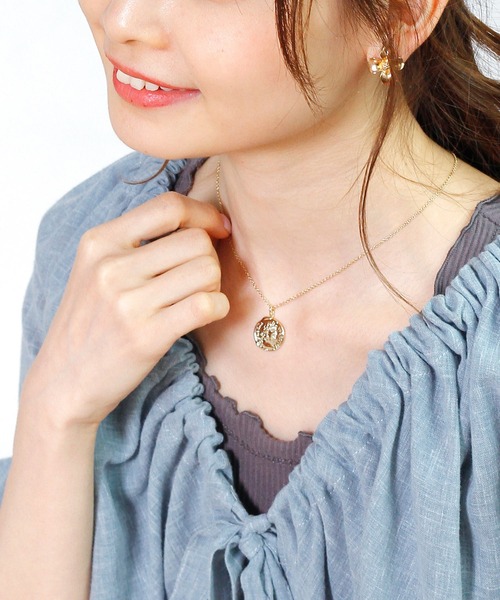 Crisp（クリスプ）の「コインネックレス（ネックレス・レディース・ゴールド・FREE）」の2枚目の写真