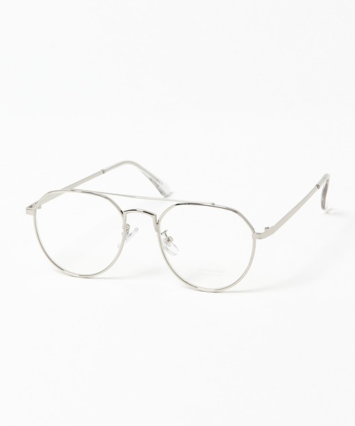 Heather(ヘザー)の「ティアドロップメガネ 941608(メガネ・レディース・シルバー・ONESIZE)」の4枚目の写真