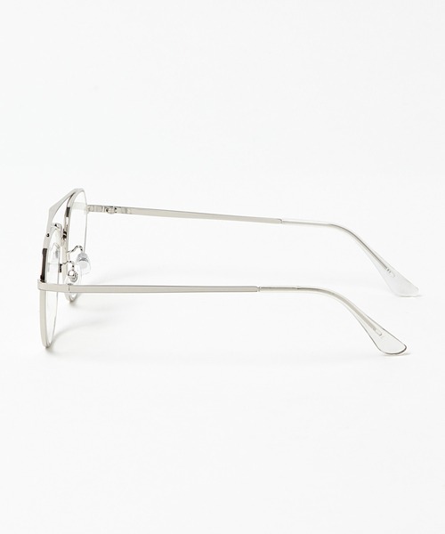 Heather(ヘザー)の「ティアドロップメガネ 941608(メガネ・レディース・シルバー・ONESIZE)」の5枚目の写真