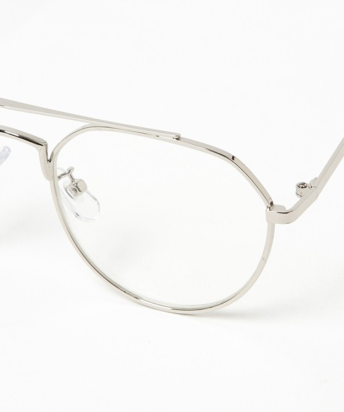 Heather(ヘザー)の「ティアドロップメガネ 941608(メガネ・レディース・シルバー・ONESIZE)」の8枚目の写真